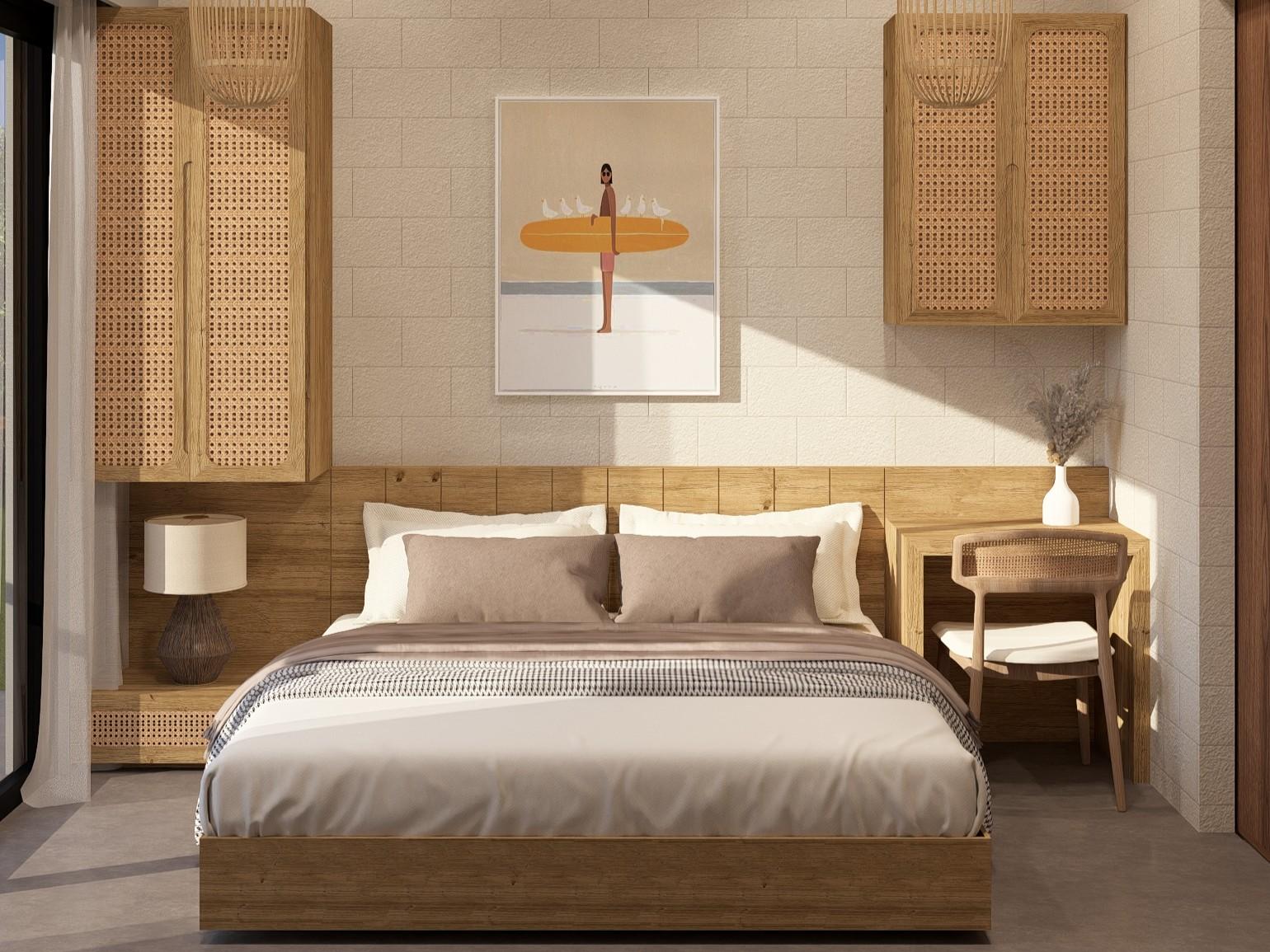 Private double room with ensuite bathroom and balcony - Image 2