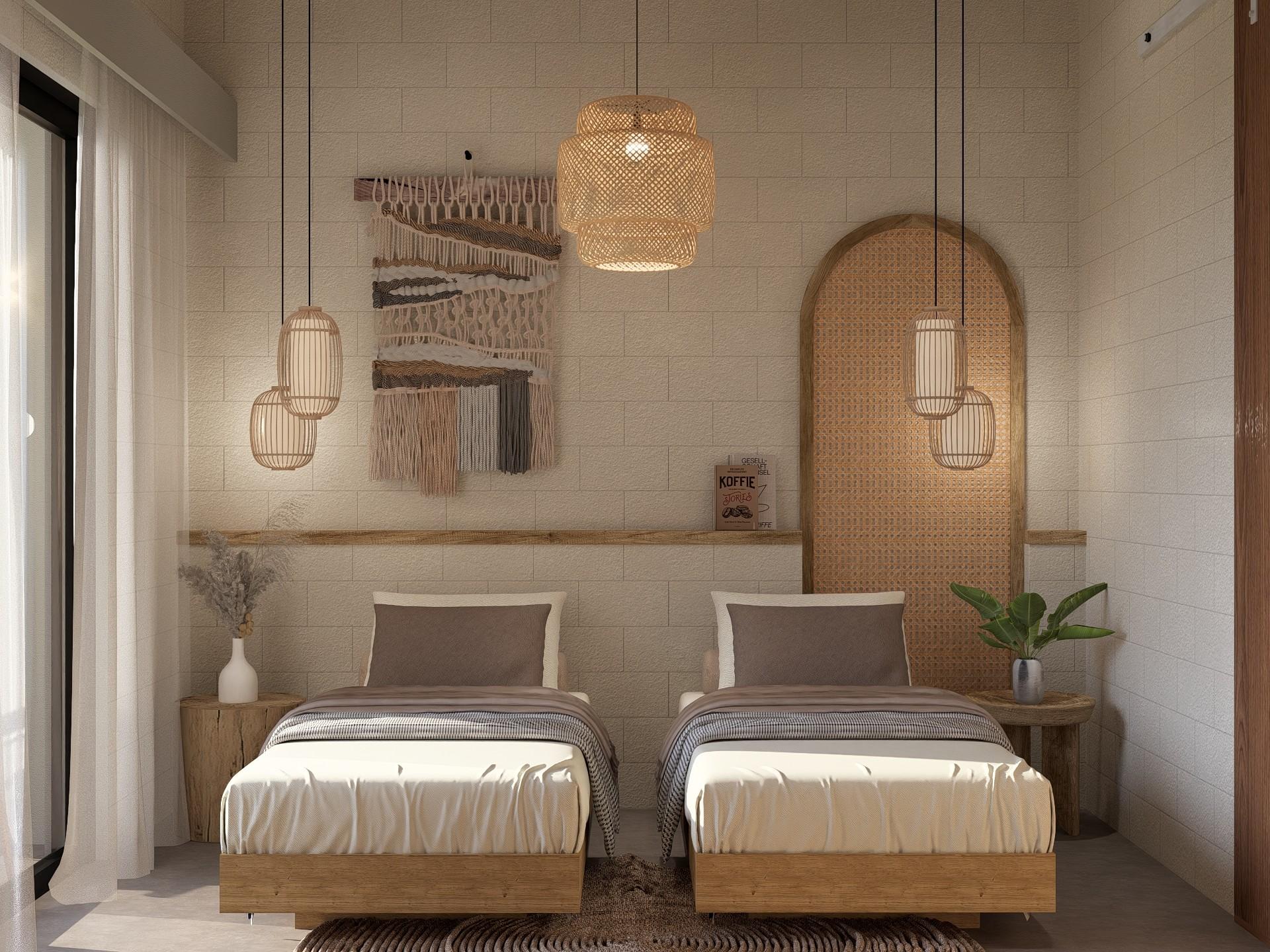 Private double room with ensuite bathroom and balcony - Image 3