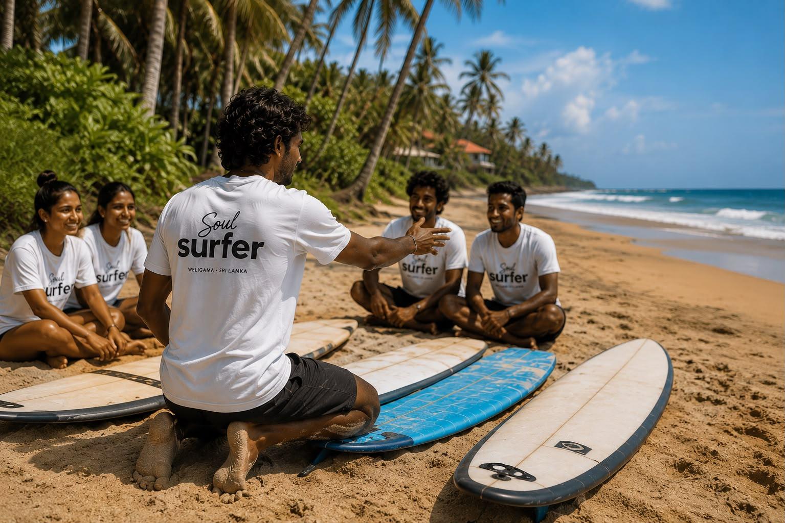 Surfers walking to the break with boards under their arms